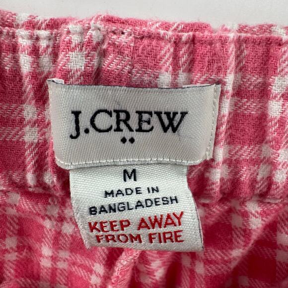 J.Crew Pink Gingham PJ Pants - Picture 4 of 4
